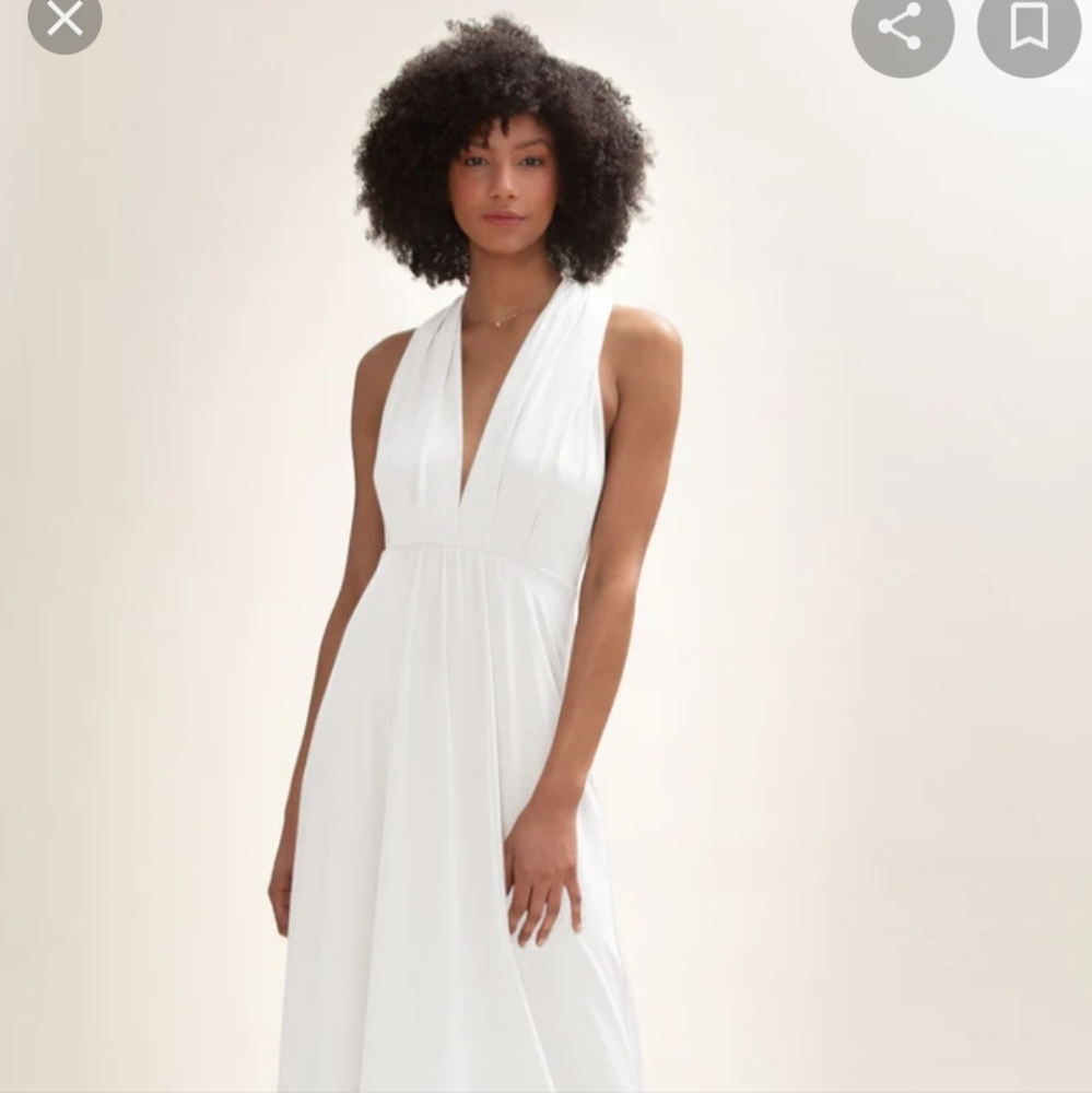 Brand New With Tags Two Birds Straight Maxi Ivory Size B